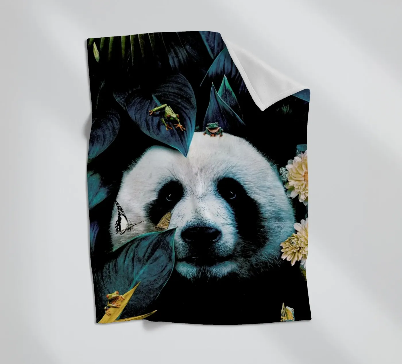 Panda fleecedeken van Wouter Rikken