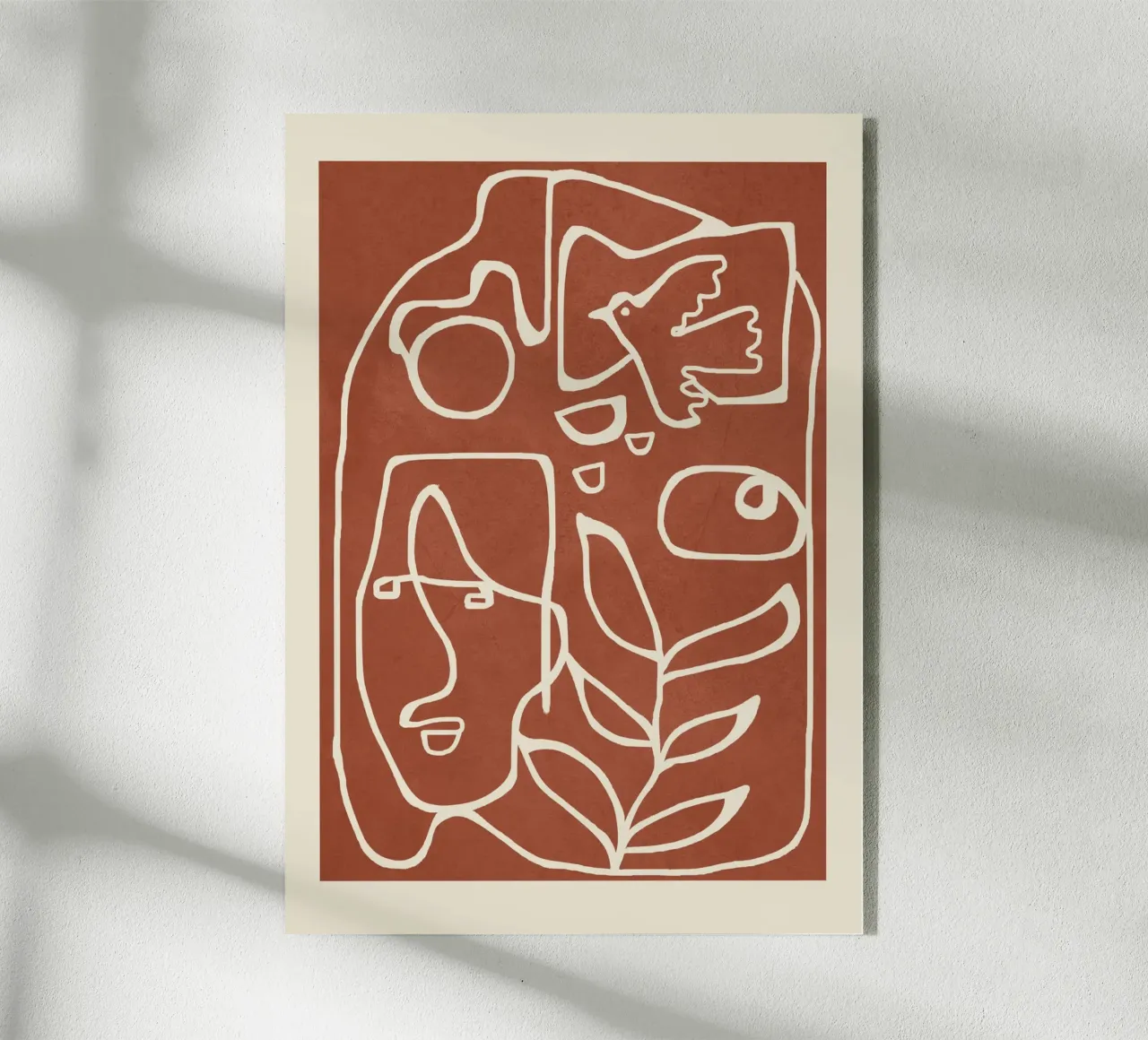 Paleolithic Abstract Art 2 plexiglass da Flow Line