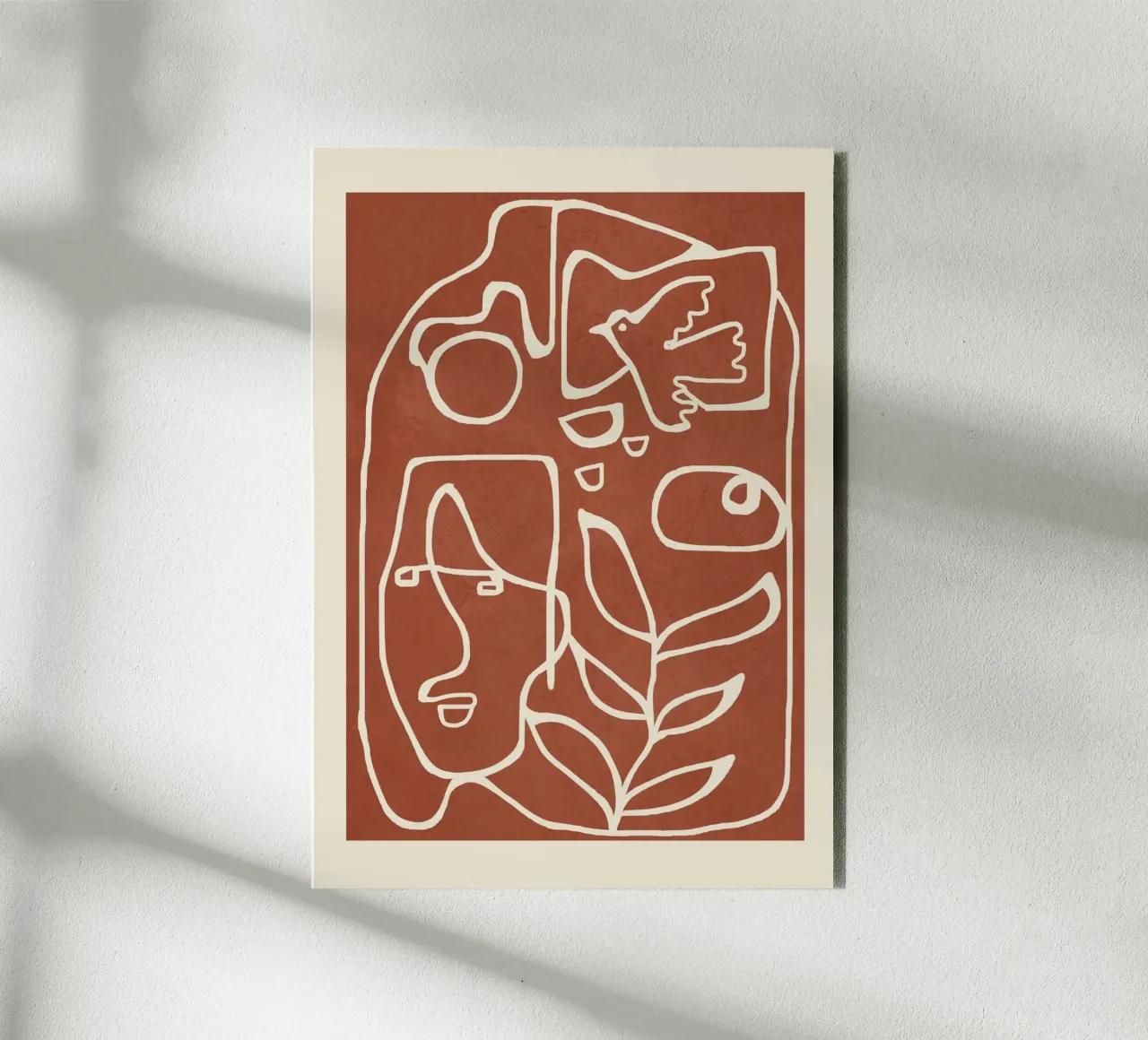 Paleolithic Abstract Art 2 alluminio dibond da Flow Line