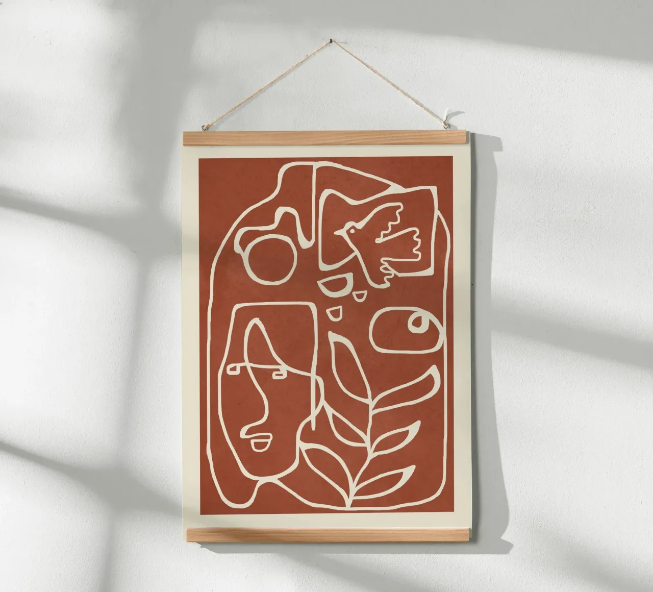 Paleolithic Abstract Art 2 carta hahnemühle da Flow Line