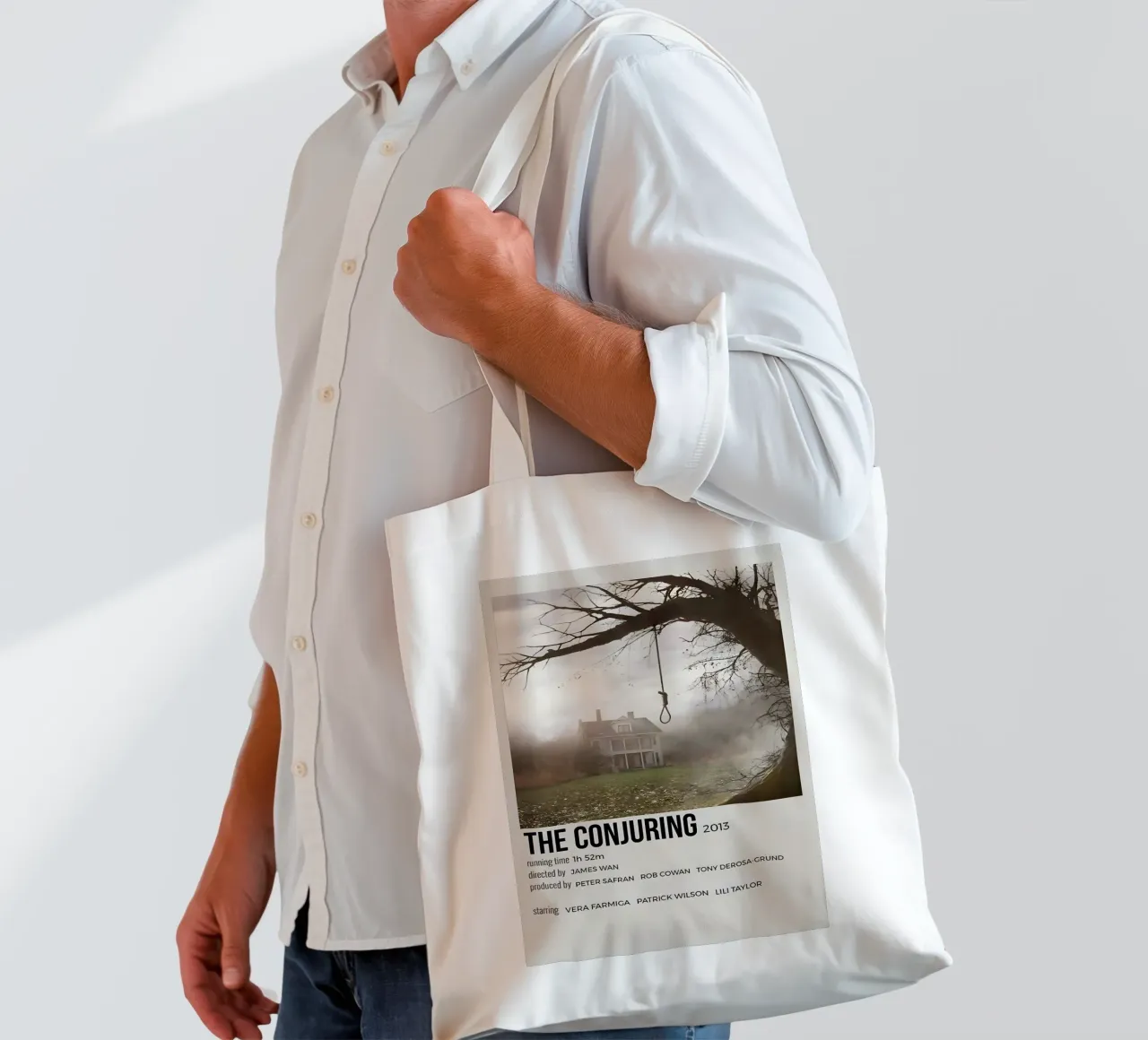 THE CONJURING 2013 borsa in juta da MVFminimalist