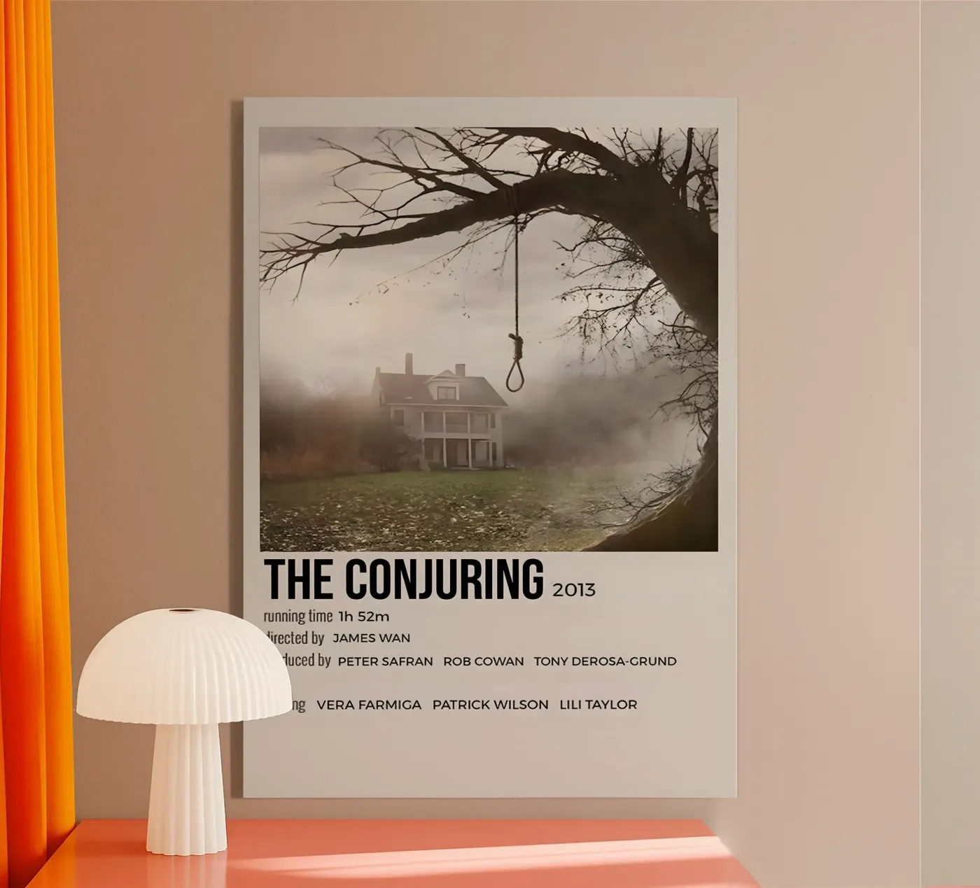 THE CONJURING 2013 plexiglas de MVFminimalist