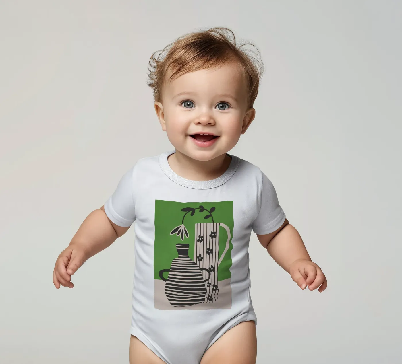 Patterned Stillness 7 body bébé de Flow Line