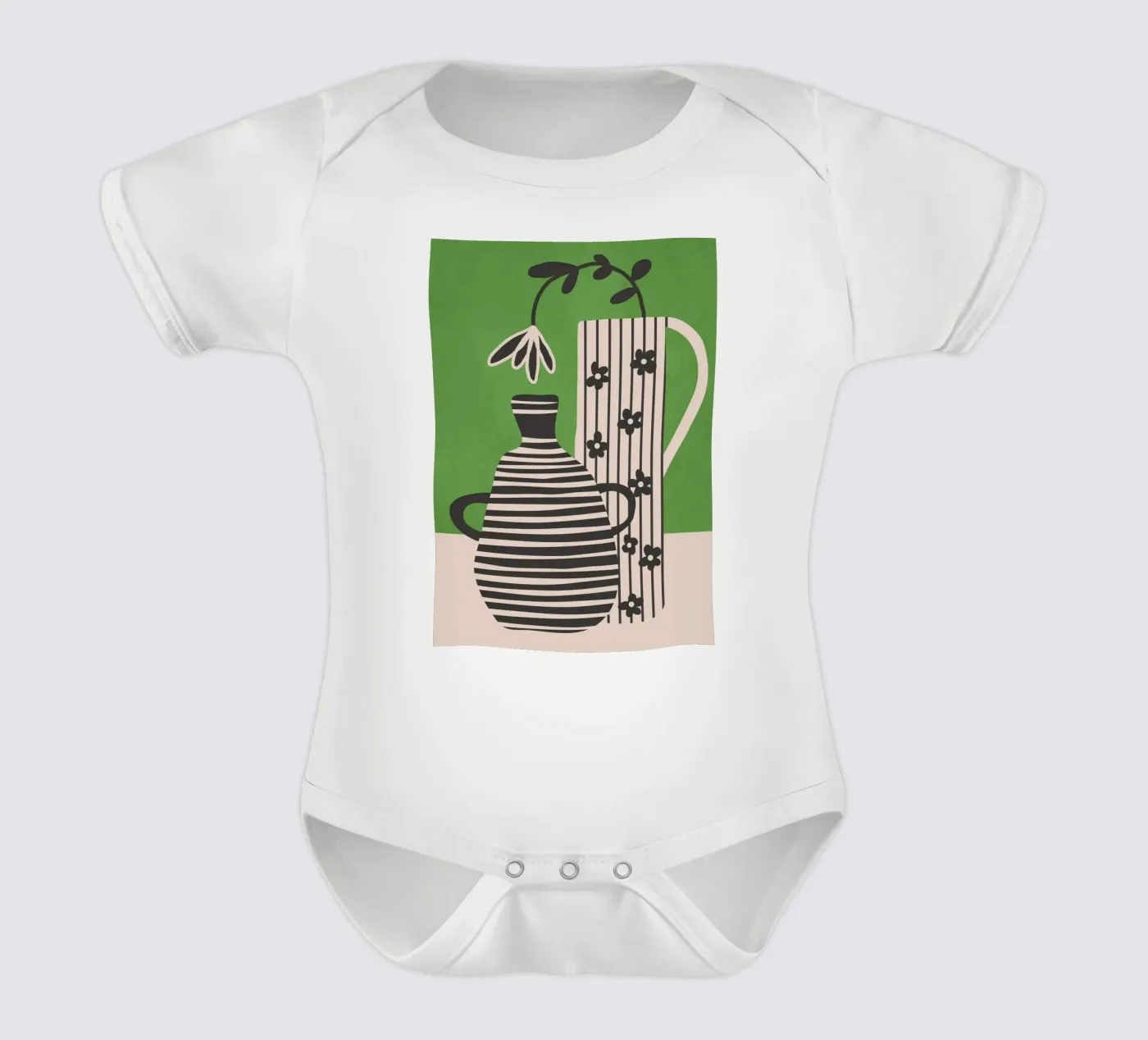 Patterned Stillness 7 body bébé de Flow Line