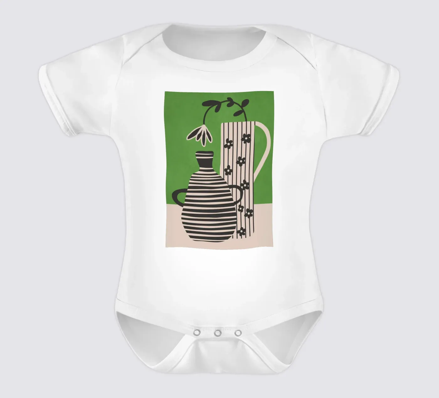 Patterned Stillness 7 body bébé de Flow Line
