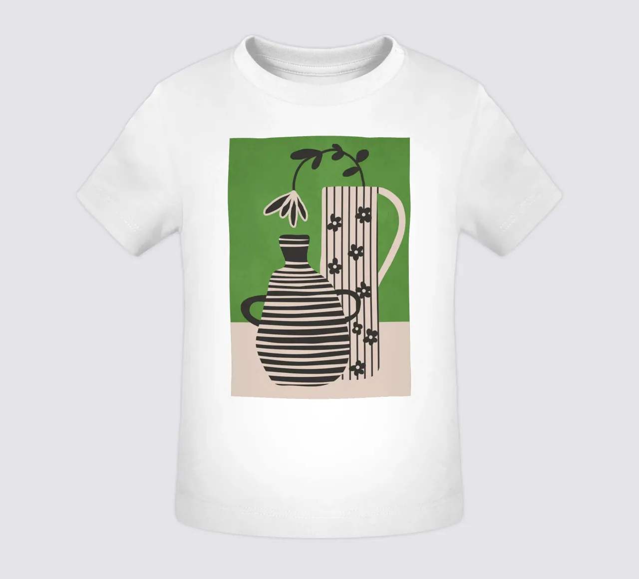 Patterned Stillness 7 maglietta neonato da Flow Line