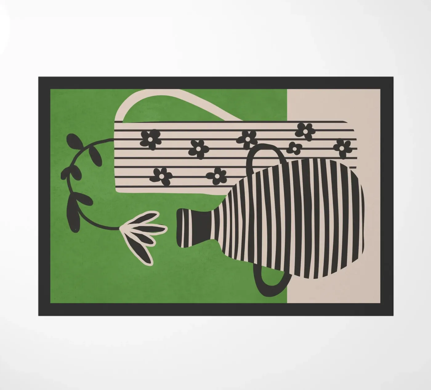 Patterned Stillness 7 zerbino da Flow Line