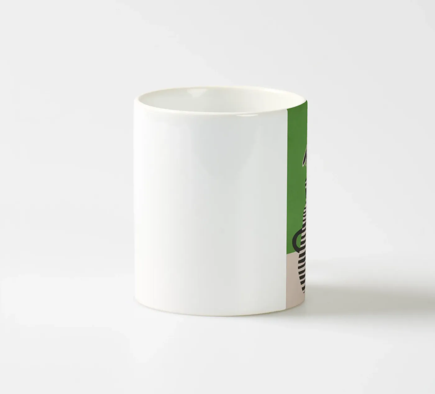 Patterned Stillness 7 ceramic mug by Flow Line