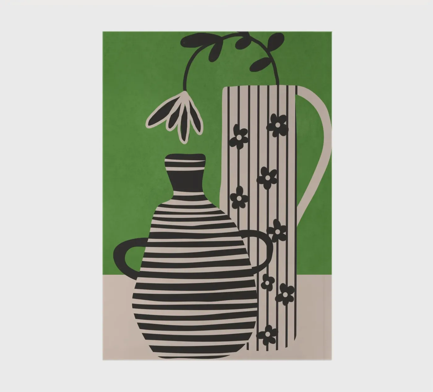 Patterned Stillness 7 notebook by Flow Line