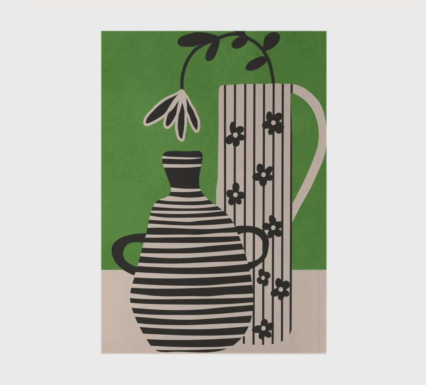 Patterned Stillness 7 notebook by Flow Line