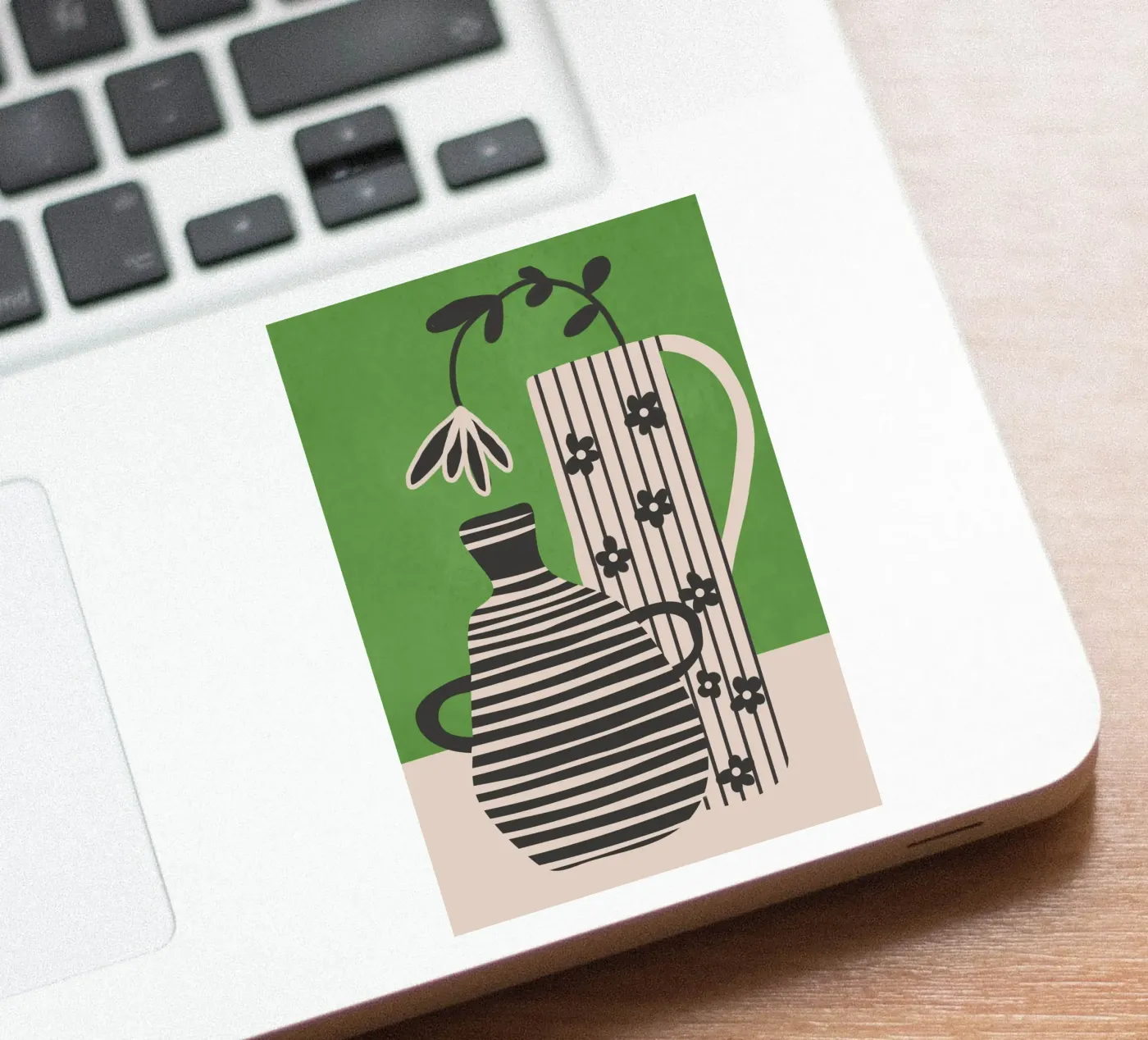 Patterned Stillness 7 sticker van Flow Line