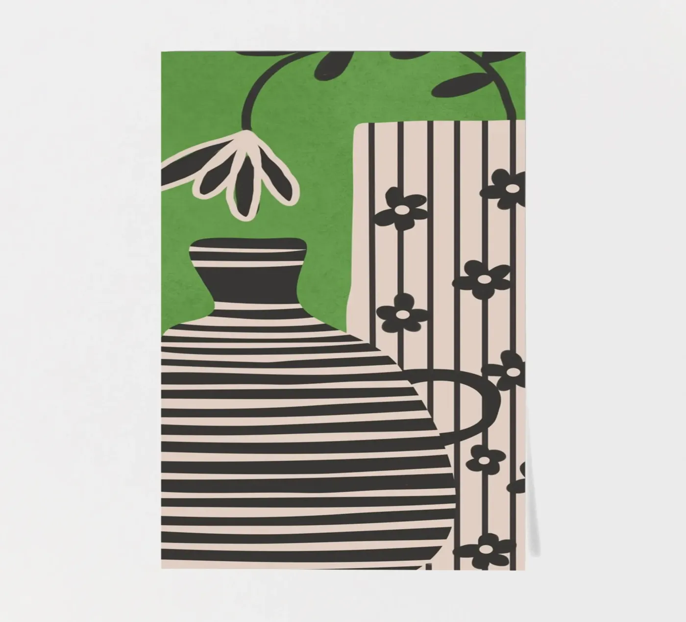 Patterned Stillness 7 stickervel van Flow Line