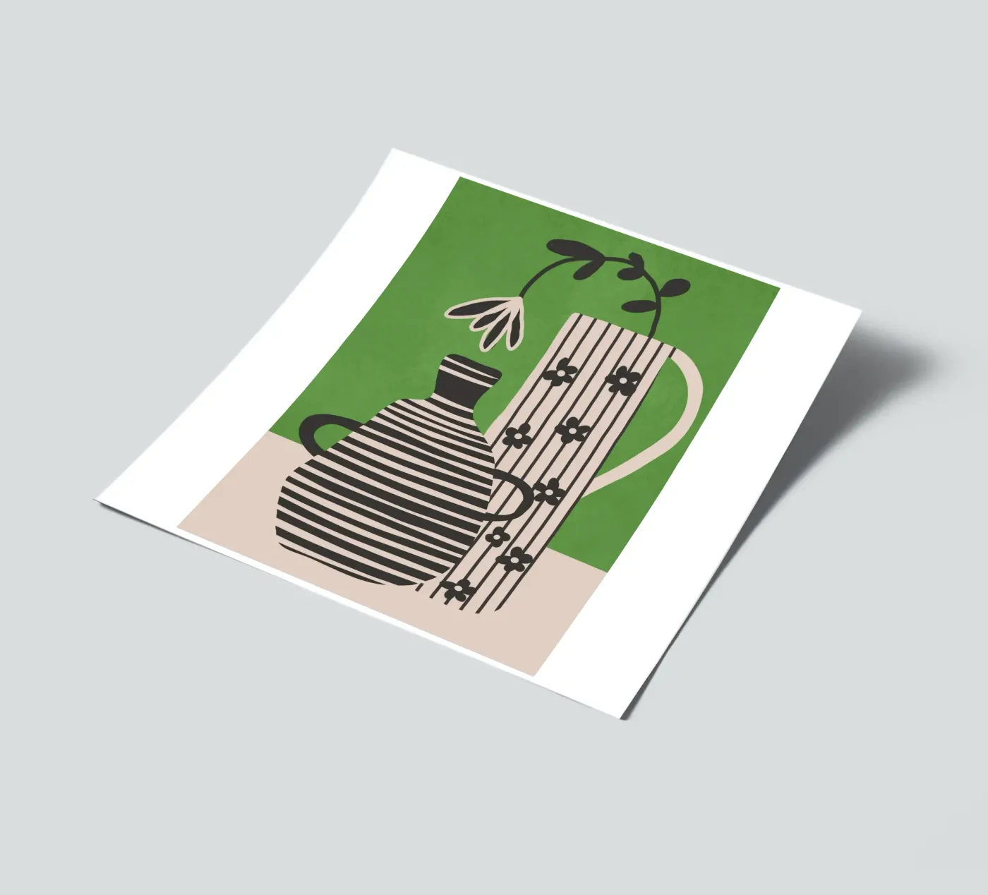 Patterned Stillness 7 stickervel van Flow Line
