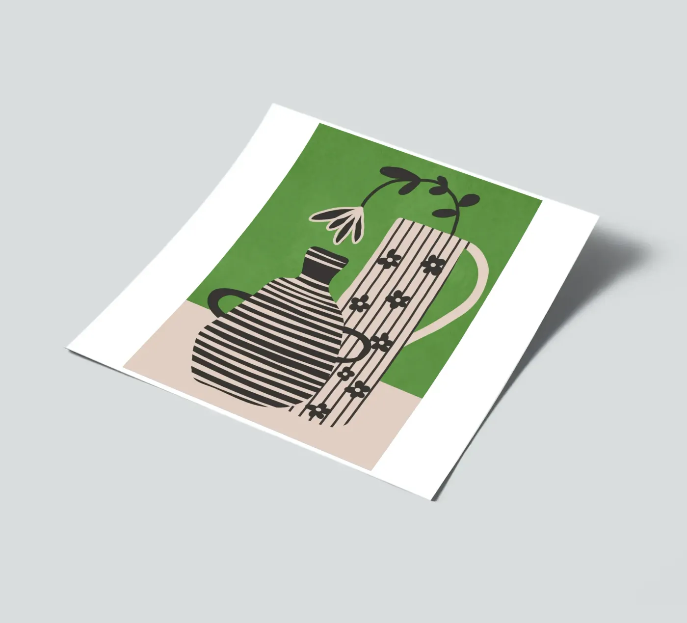 Patterned Stillness 7 stickervel van Flow Line