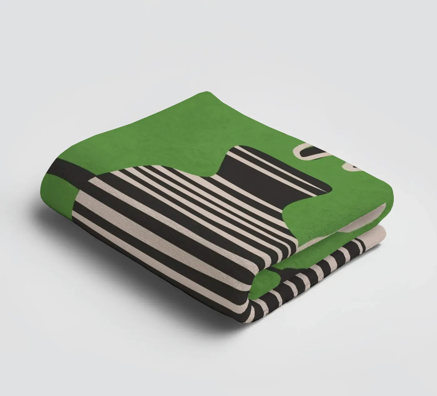 Patterned Stillness 7 towel by Flow Line