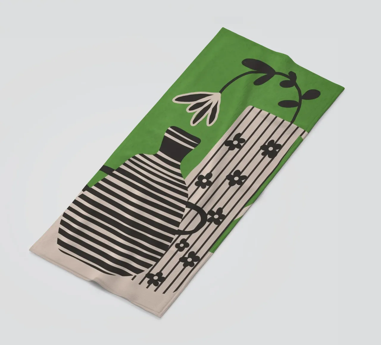 Patterned Stillness 7 telo mare da Flow Line