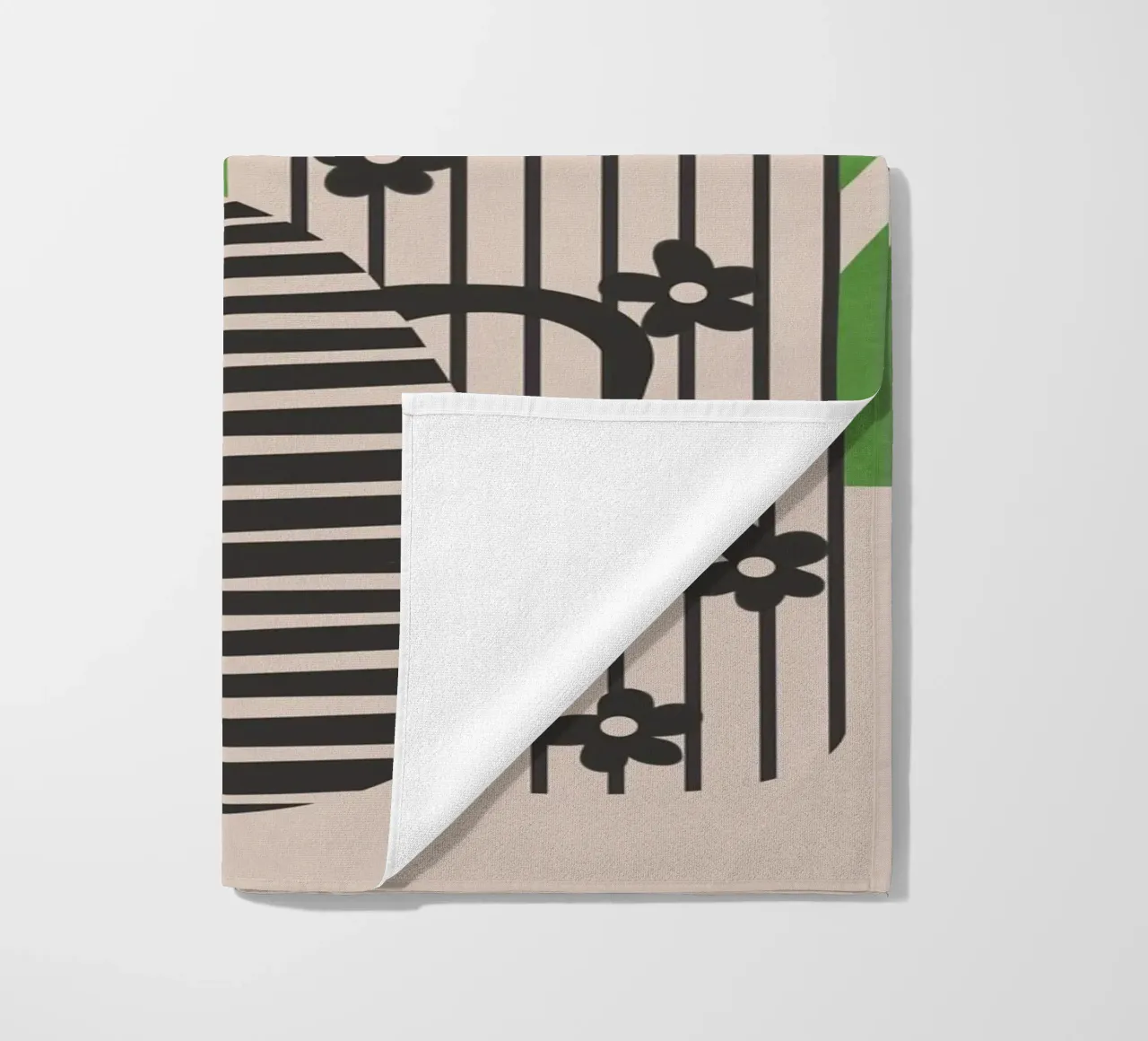 Patterned Stillness 7 telo mare da Flow Line