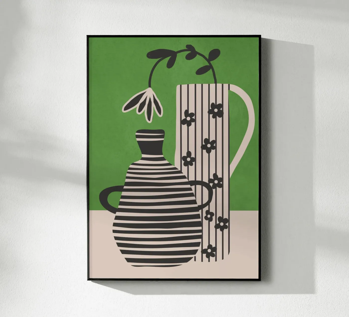 Patterned Stillness 7 acrylic glass by Flow Line