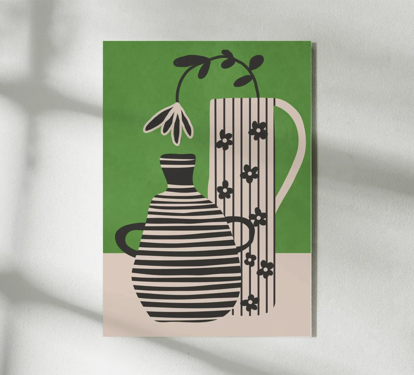 Patterned Stillness 7 acrylic glass by Flow Line