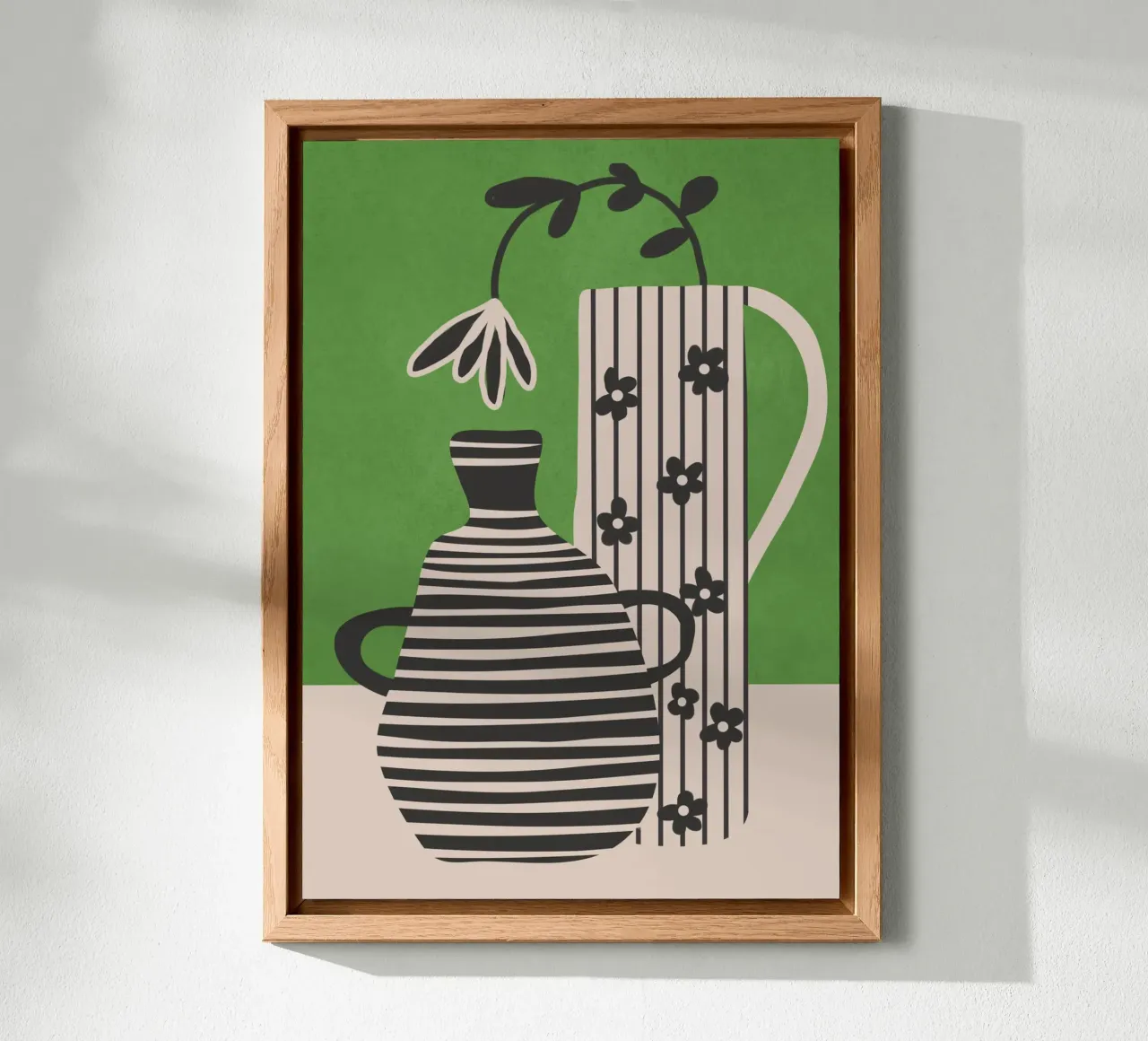 Patterned Stillness 7 pannello forex da Flow Line