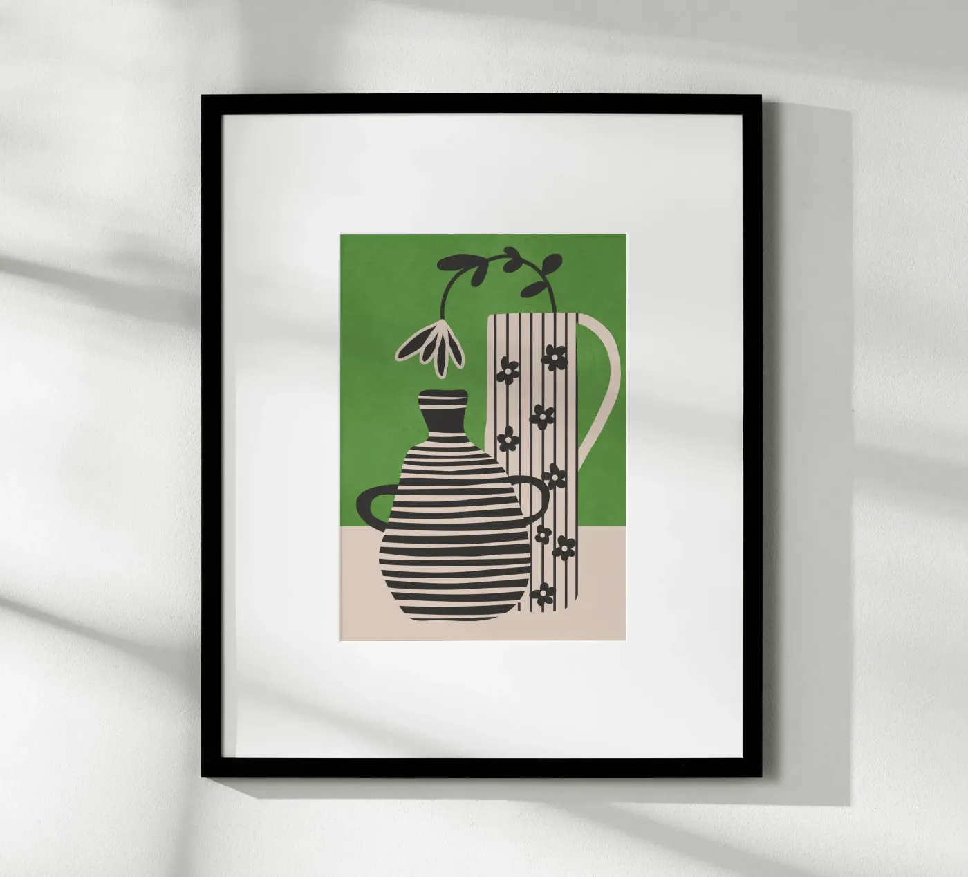 Patterned Stillness 7 poster de Flow Line