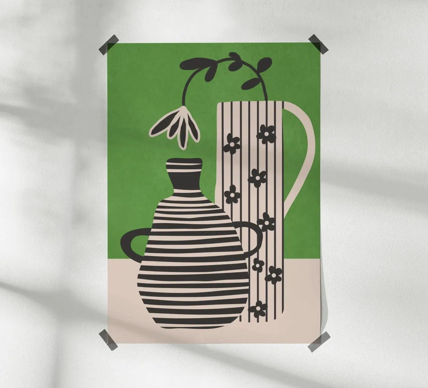 Patterned Stillness 7 poster de Flow Line
