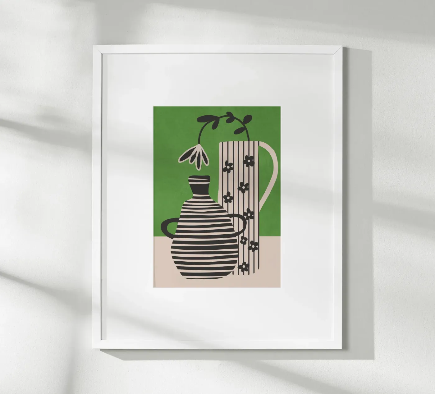Patterned Stillness 7 poster de Flow Line