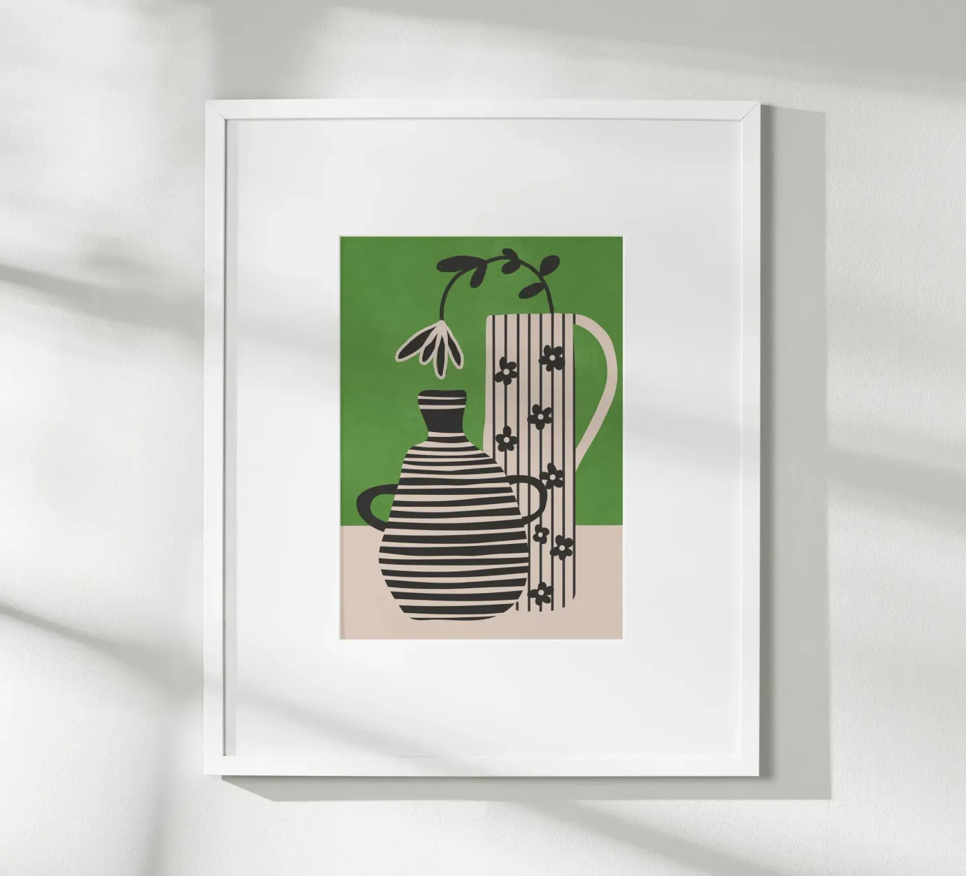 Patterned Stillness 7 poster de Flow Line