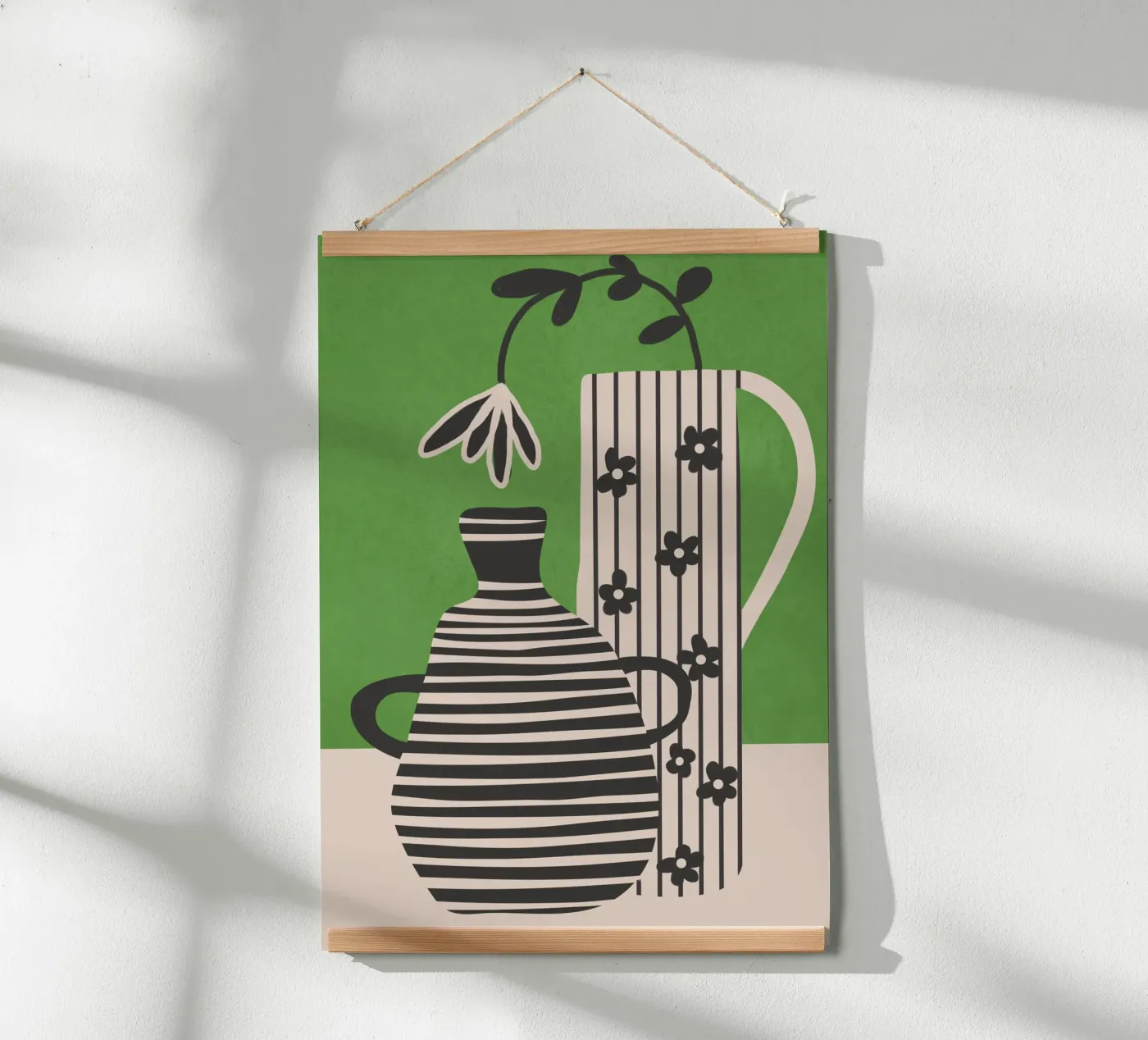 Patterned Stillness 7 poster de Flow Line