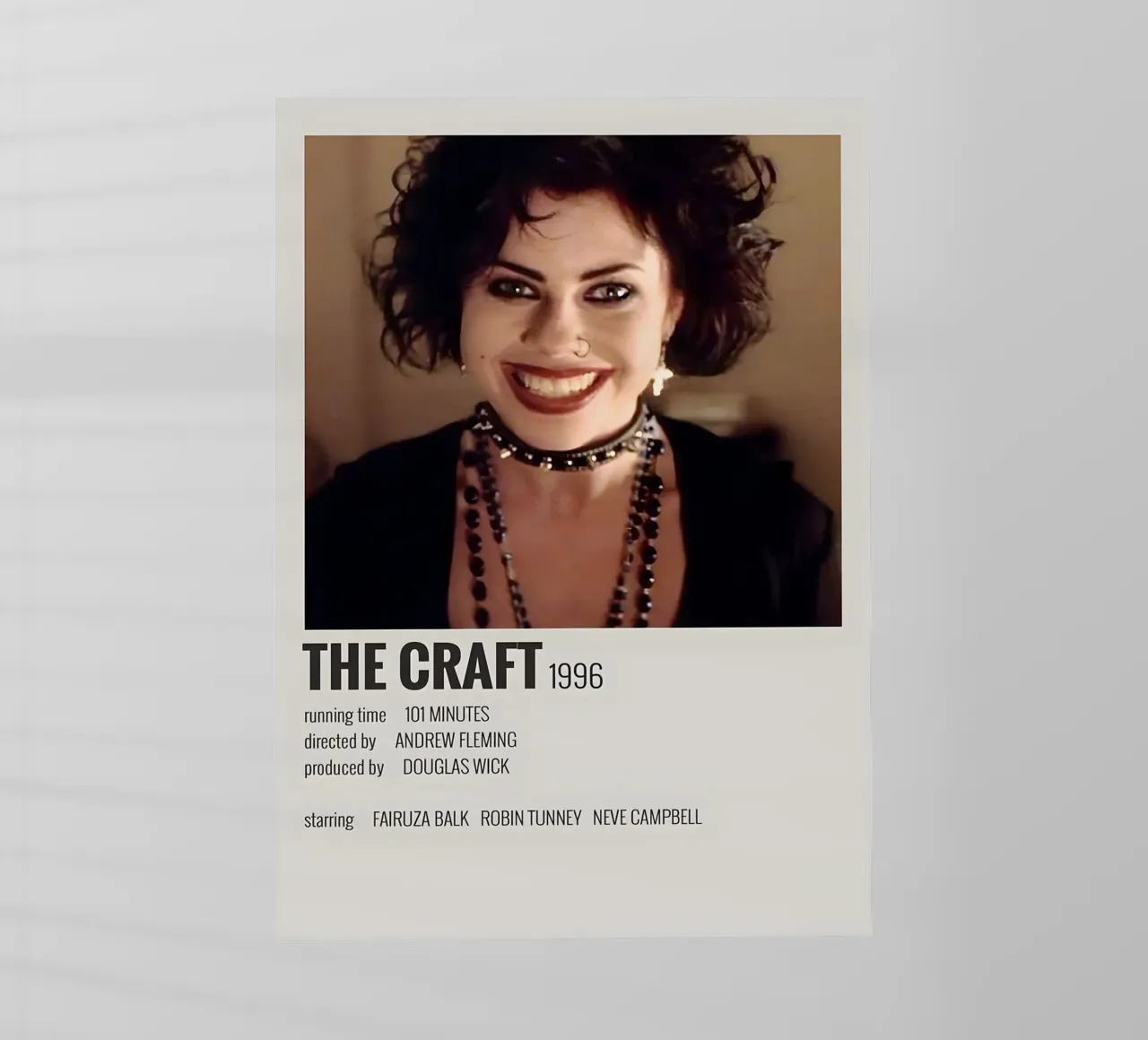 THE CRAFT 1996 pellicola backlit da MVFminimalist
