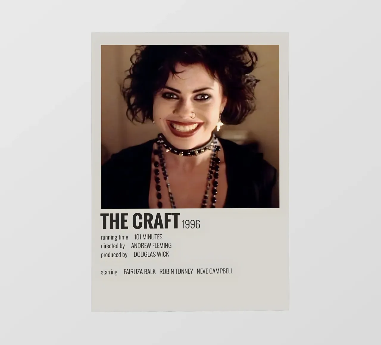 THE CRAFT 1996 pellicola backlit da MVFminimalist