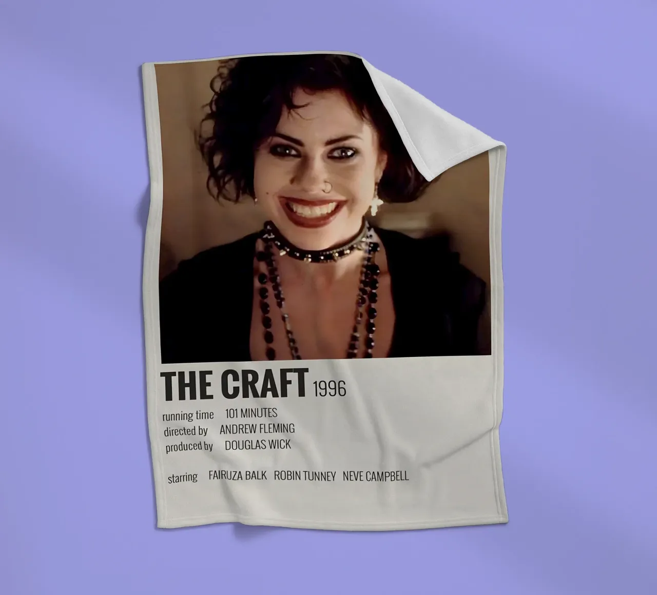 THE CRAFT 1996 coperta in pile da MVFminimalist