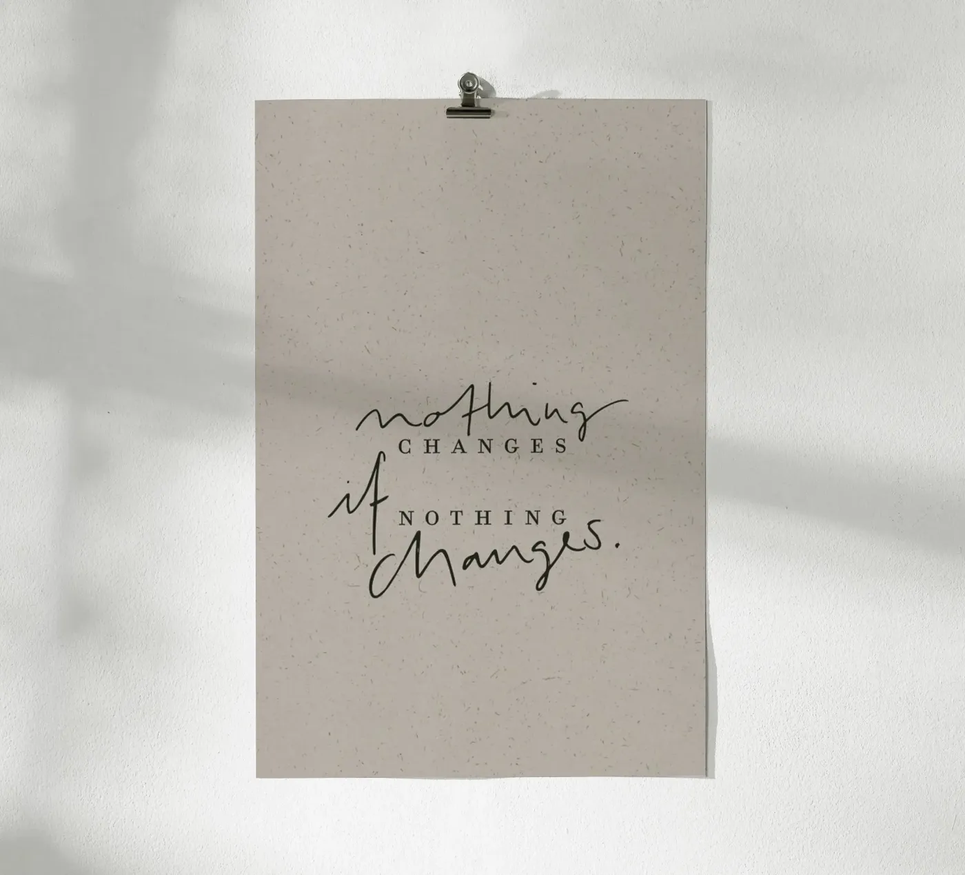 Change Poster von KRUTH DESIGN