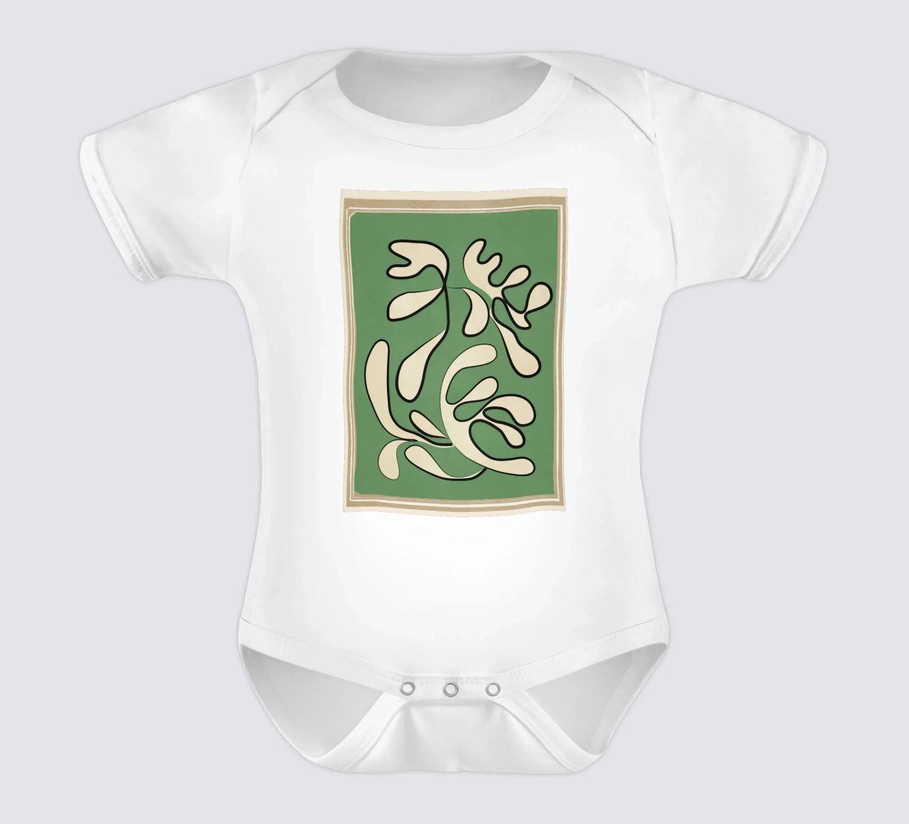 Minimal Abstraction body neonato maniche corte da cityart