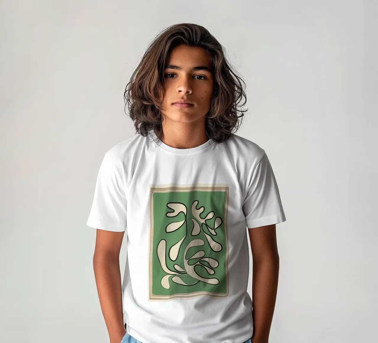 Minimal Abstraction t-shirt bambini da cityart