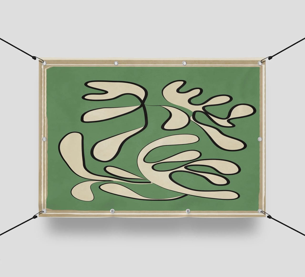 Minimal Abstraction telo in pvc da cityart