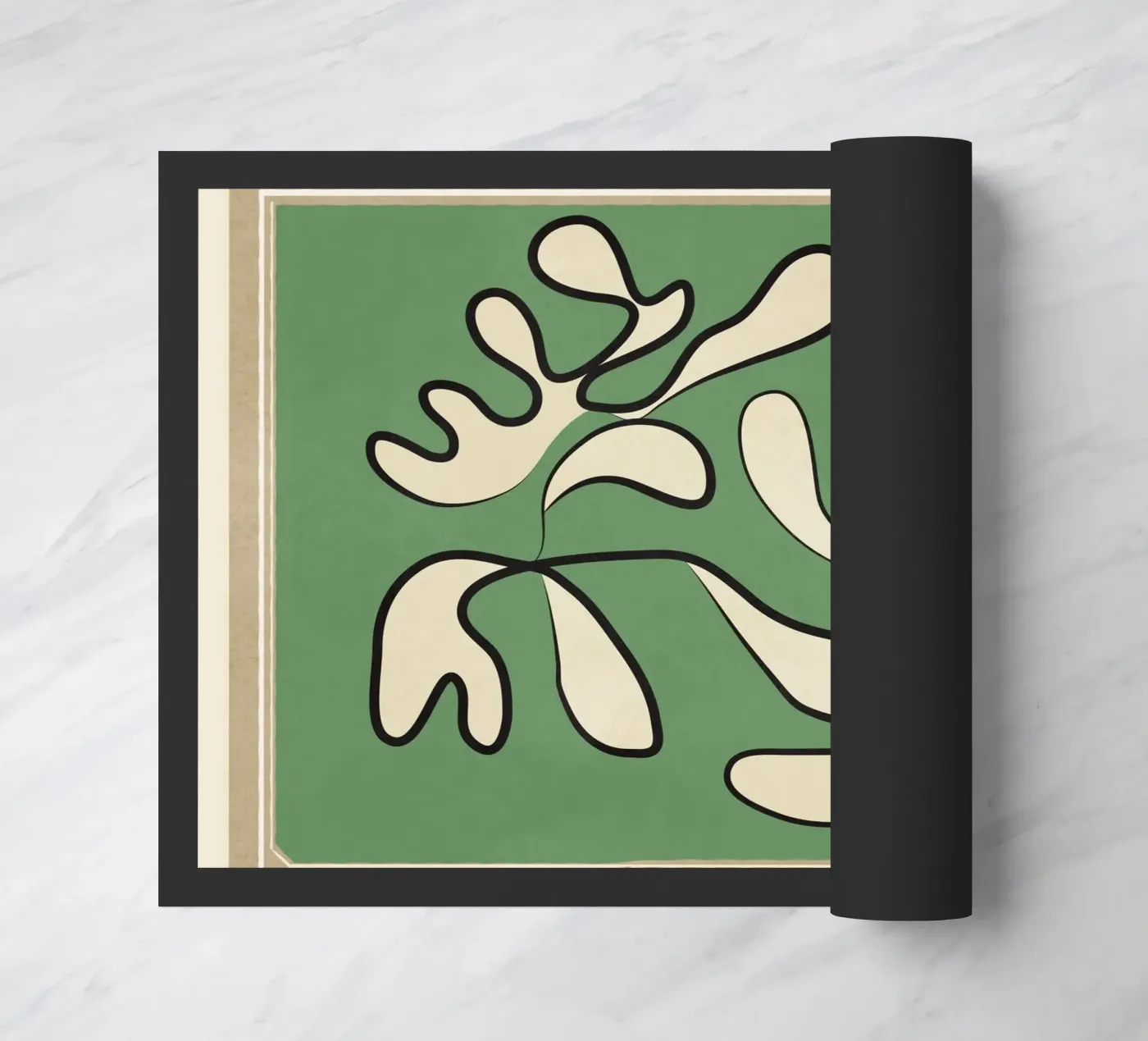 Minimal Abstraction doormat by cityart