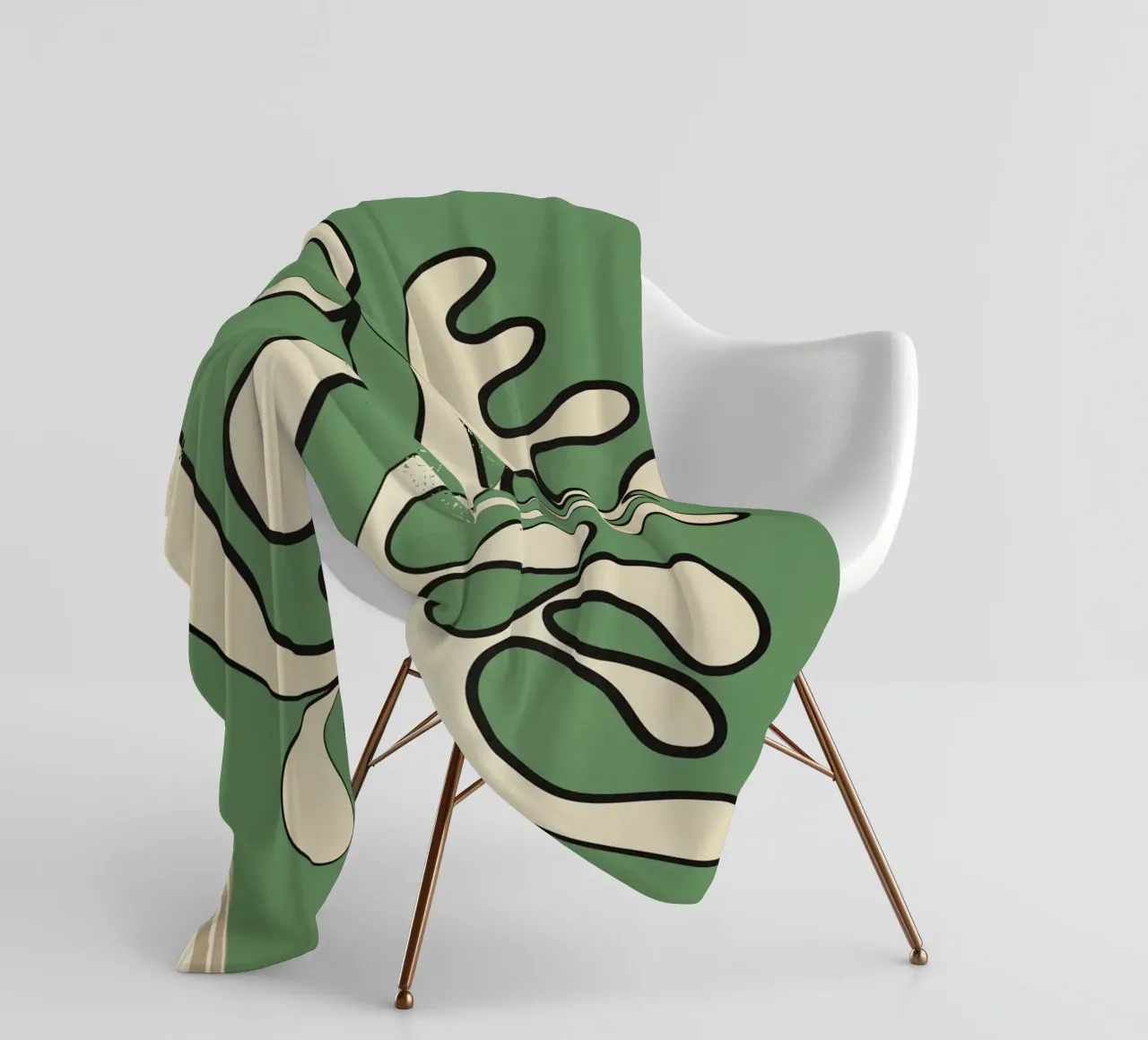 Minimal Abstraction plaid polaire de cityart