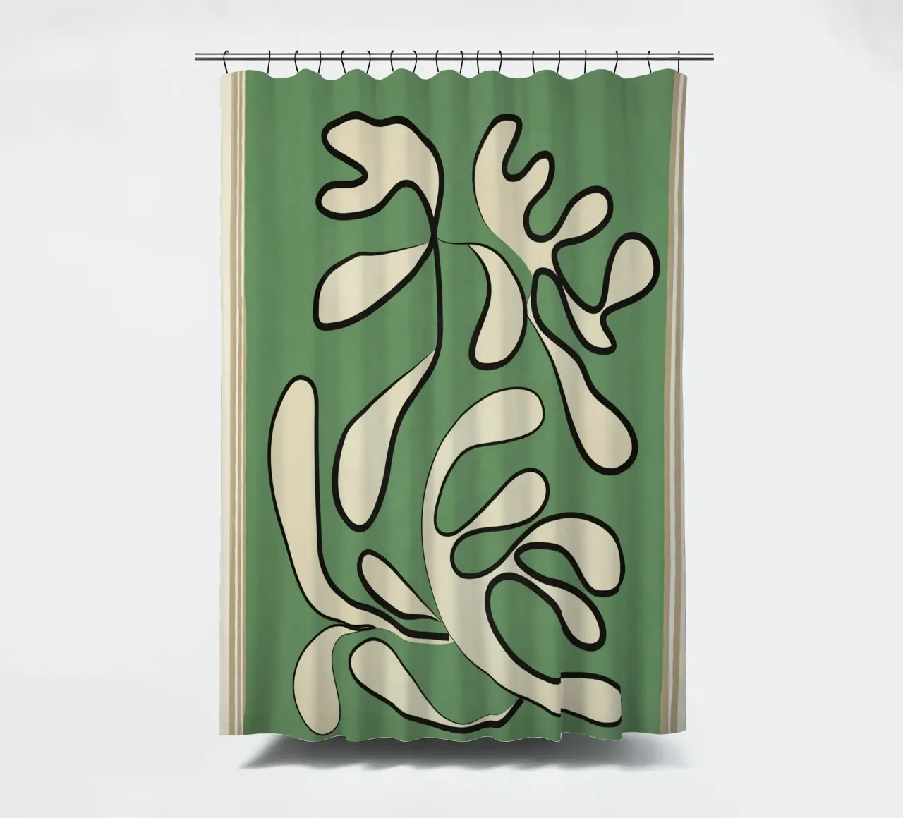 Minimal Abstraction tenda da doccia da cityart