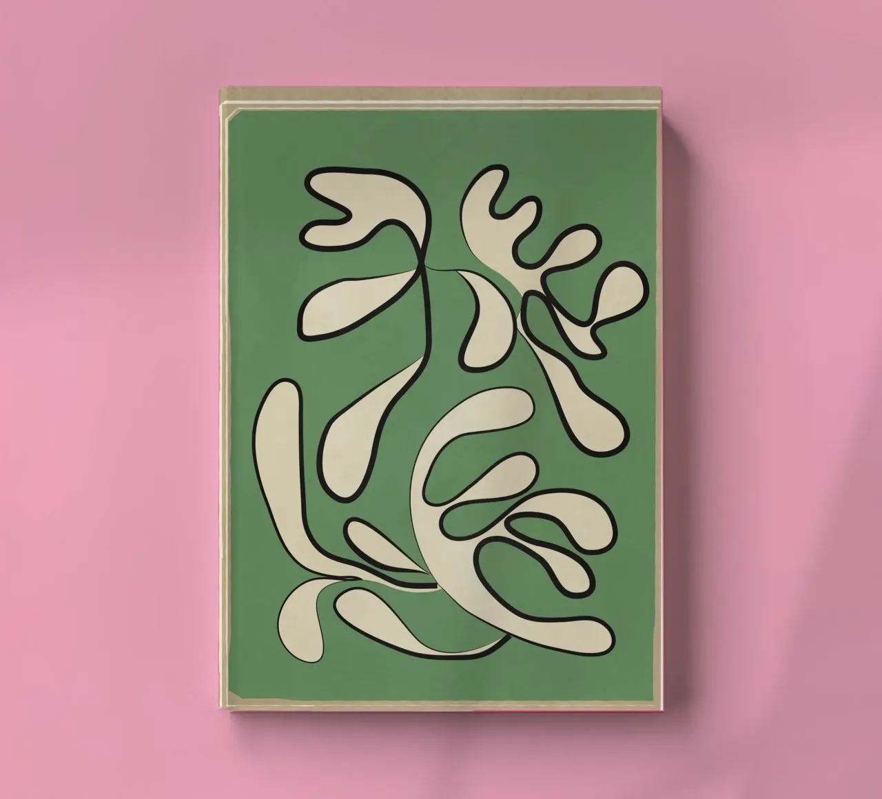 Minimal Abstraction Notizbuch von cityart