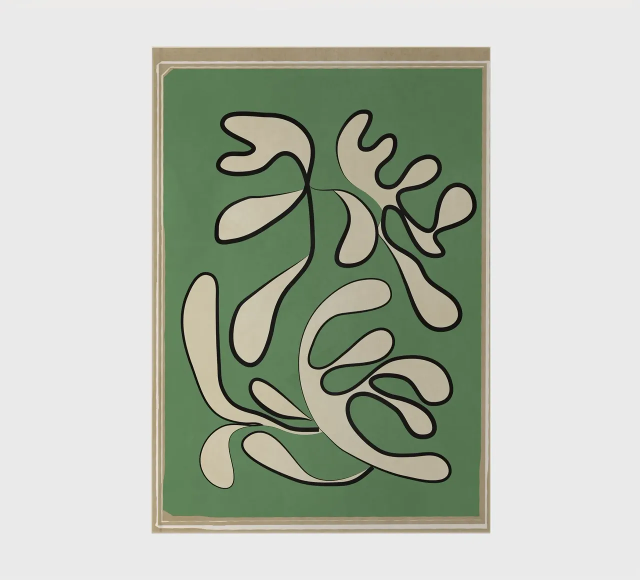 Minimal Abstraction Notizbuch von cityart