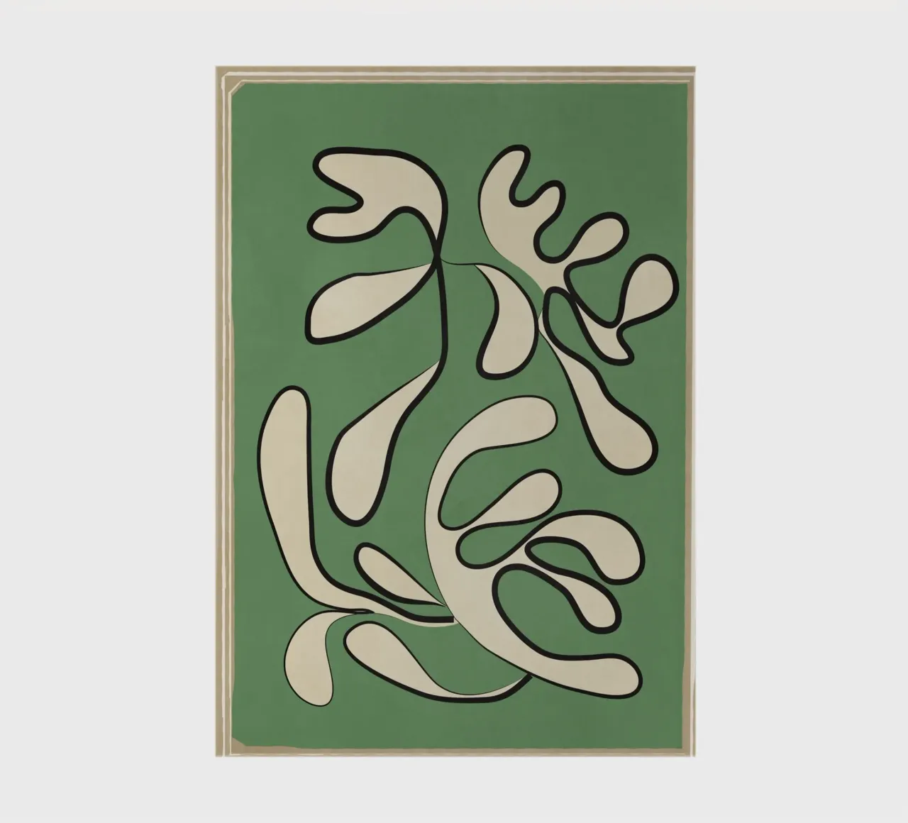 Minimal Abstraction Notizbuch von cityart