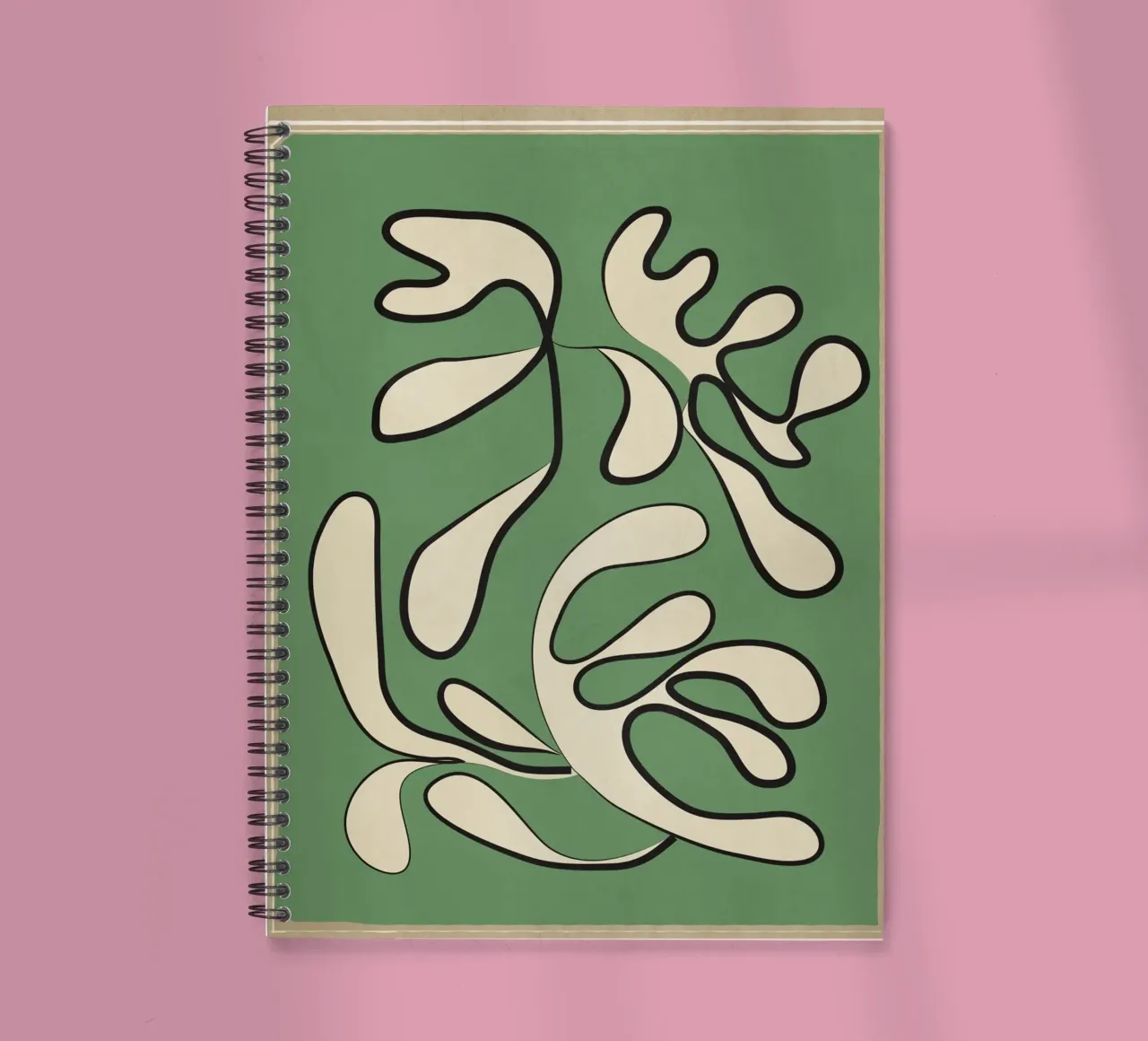 Minimal Abstraction cuaderno de espiral de cityart