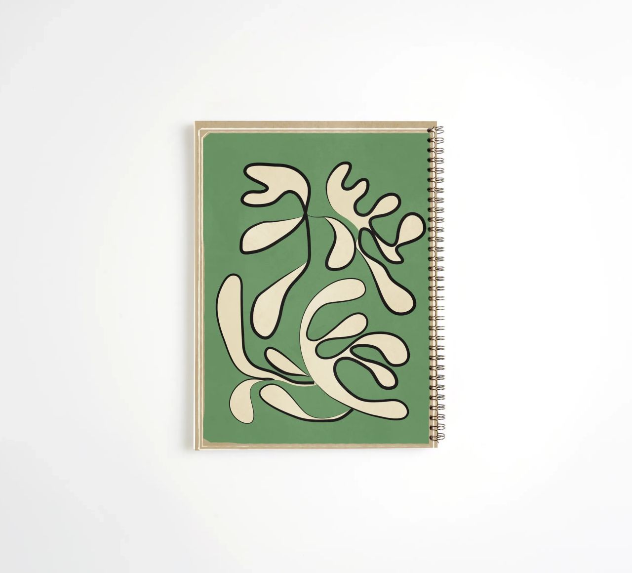 Minimal Abstraction spiral notebook by cityart