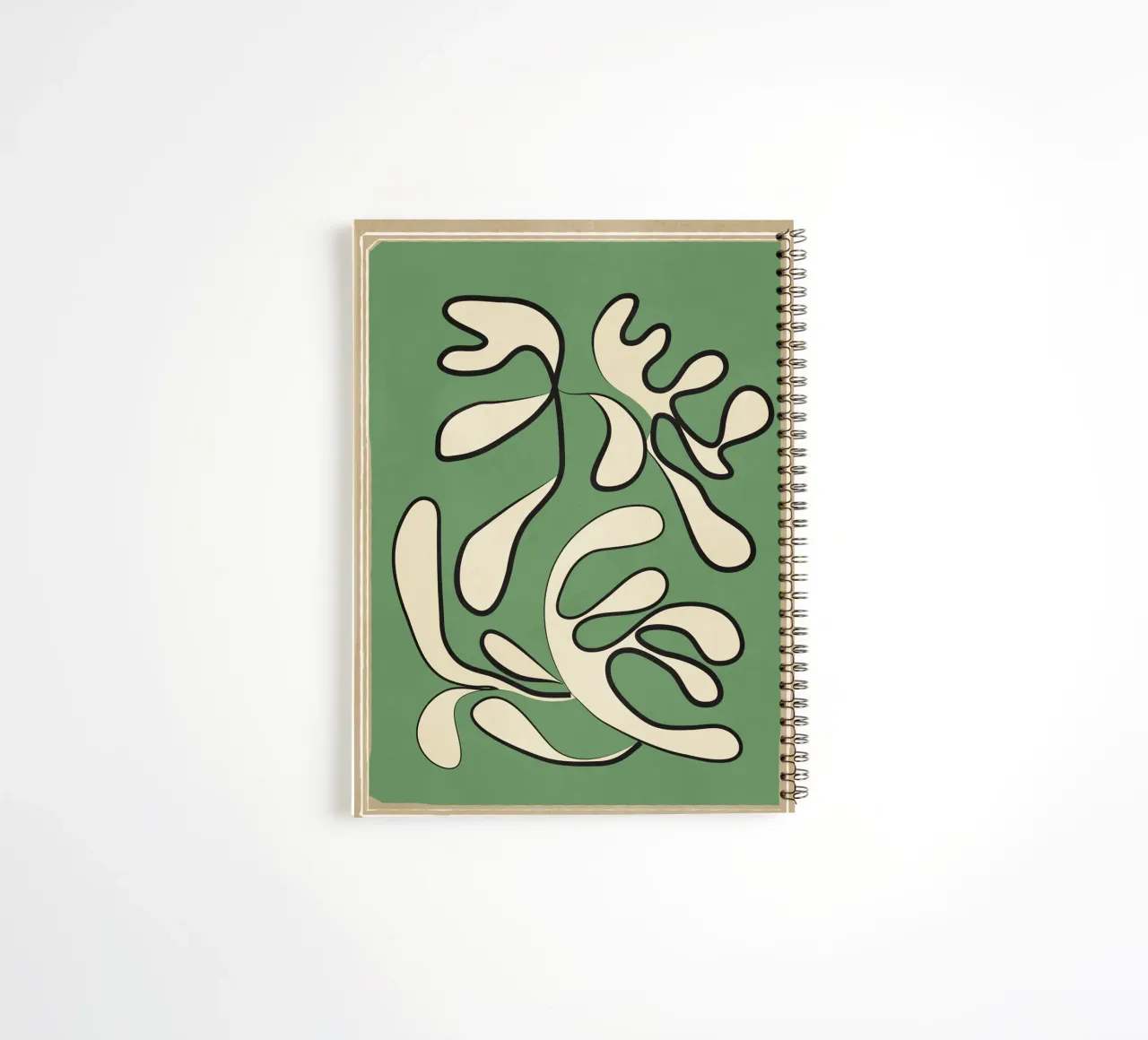 Minimal Abstraction cuaderno de espiral de cityart