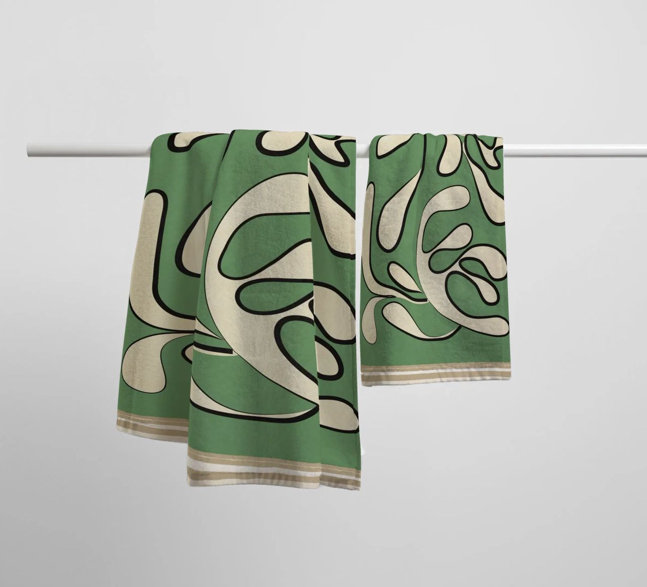 Minimal Abstraction towel by cityart