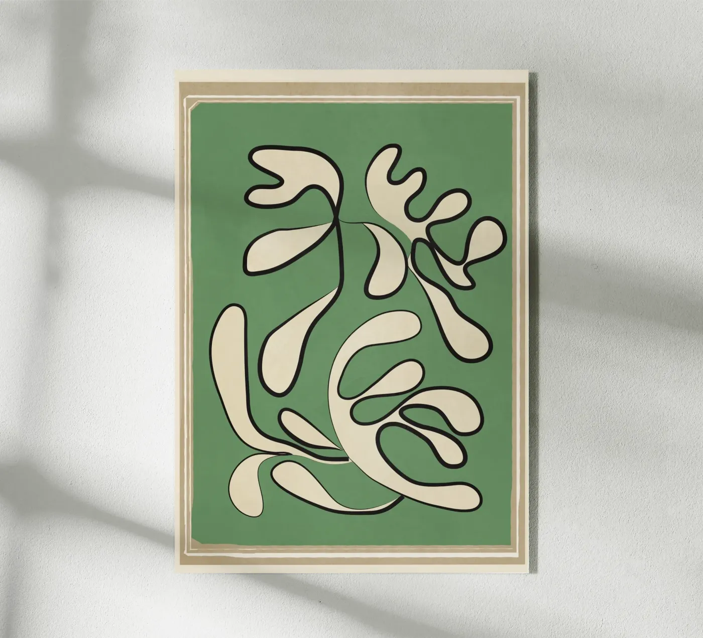 Minimal Abstraction Acryl-Glas von cityart