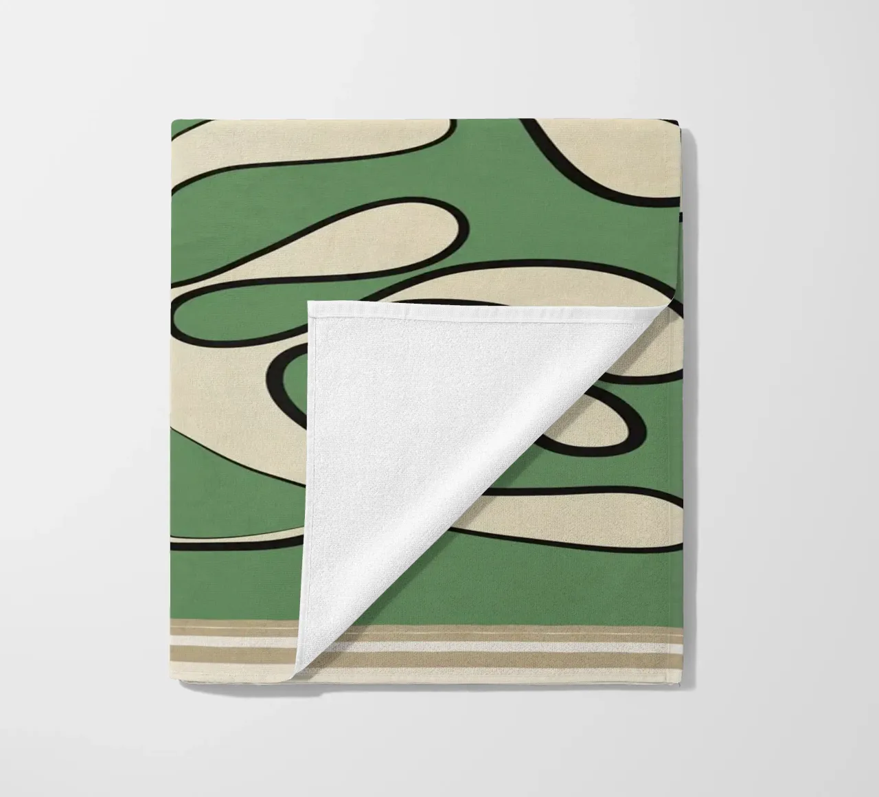 Minimal Abstraction beach towel by cityart