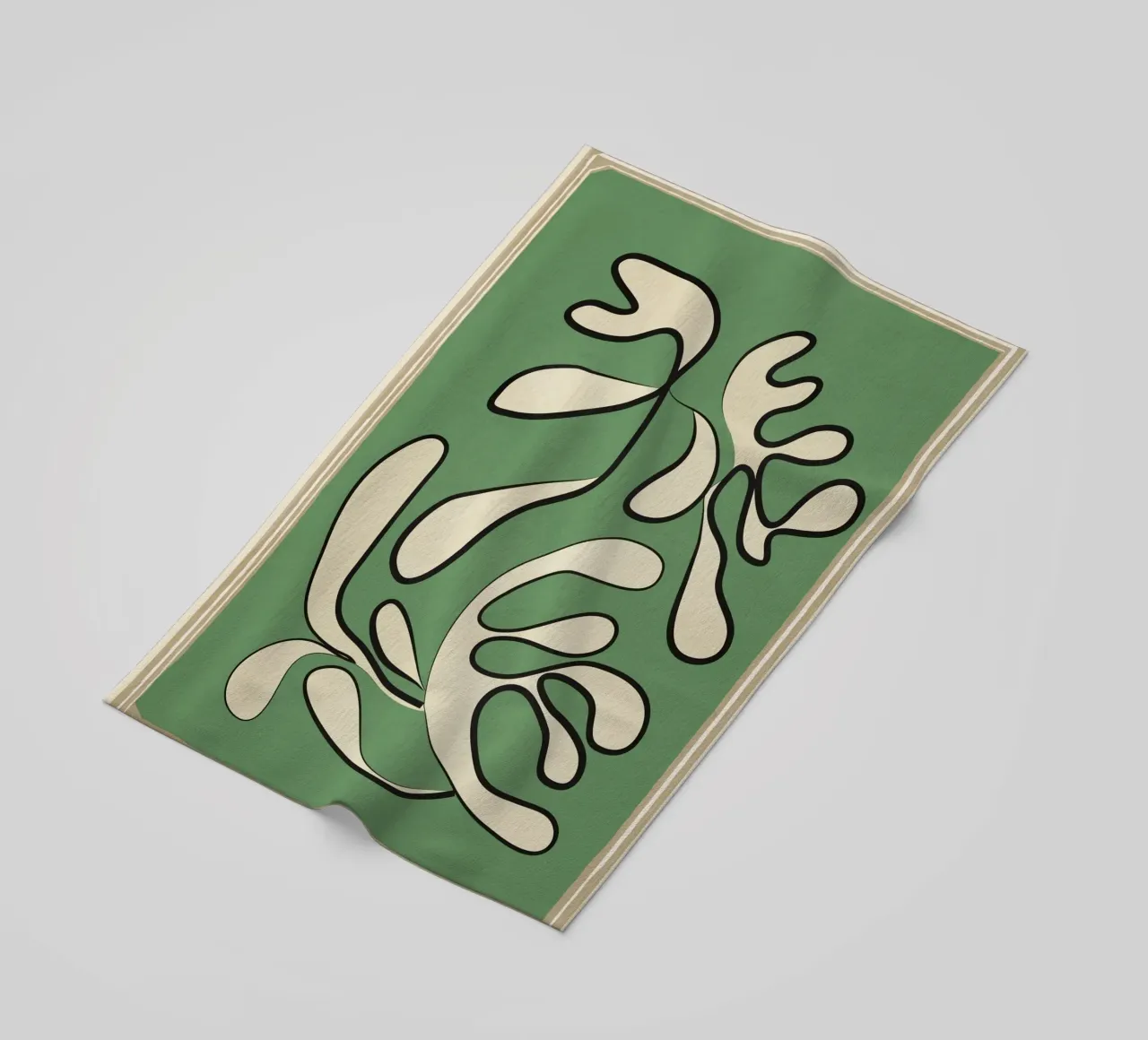 Minimal Abstraction beach towel by cityart