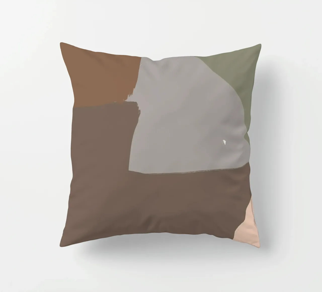 In Between Forms decorative cushion by nileshkikuuchise